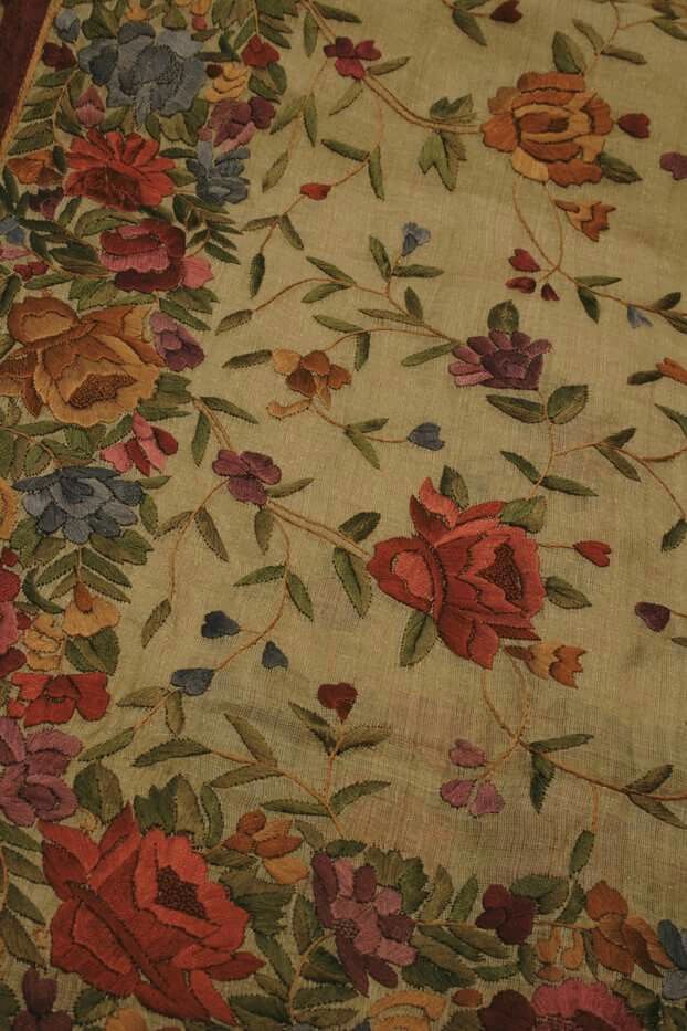 Parsi Gara Embroidery Work(Unstitched)