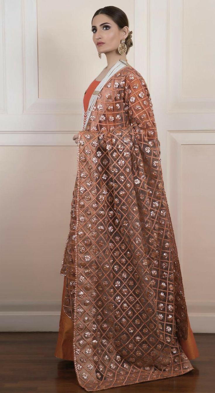 Asian Fashion With Gotapati Work(Unstitched)