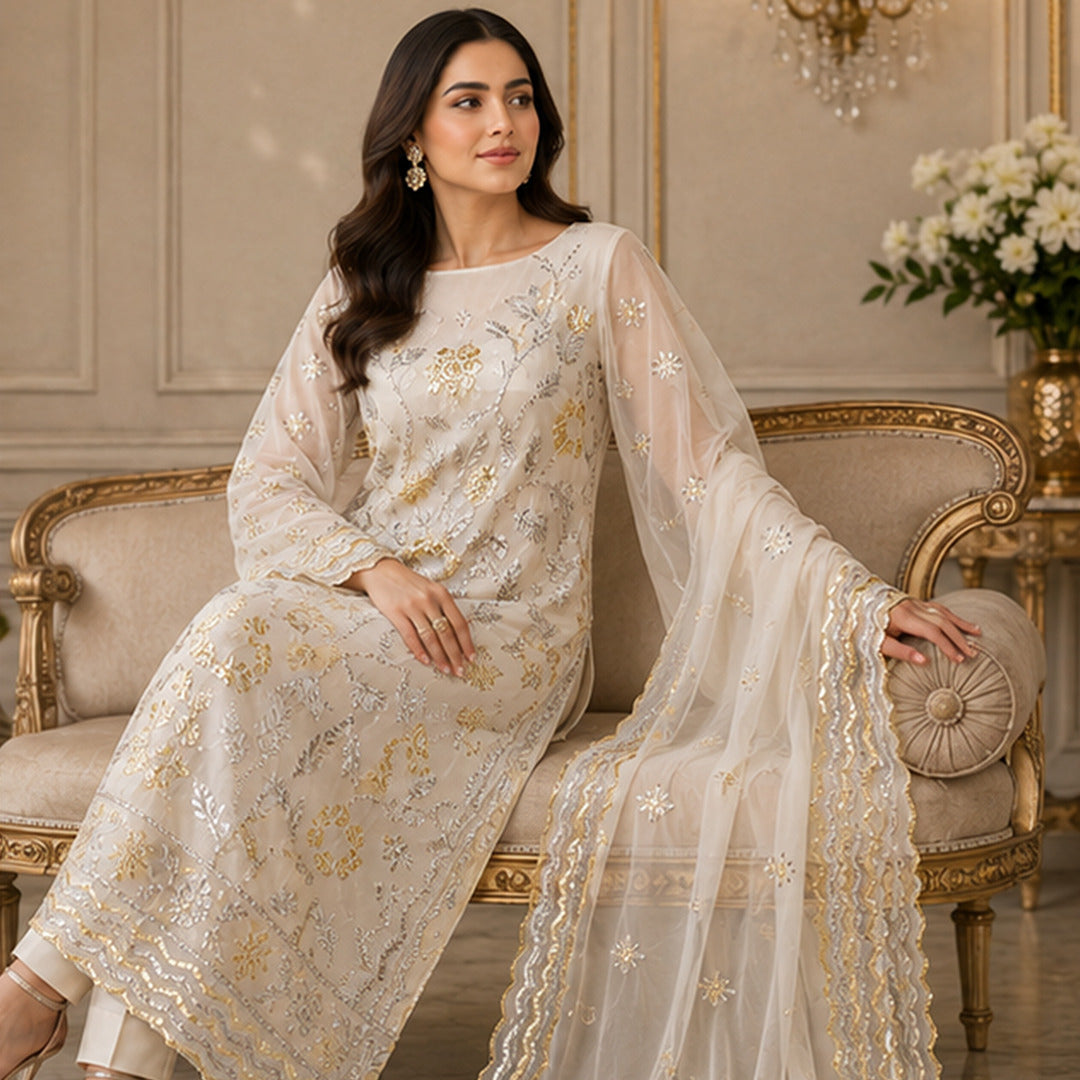 Antique Kamdani 2 Piece Suit