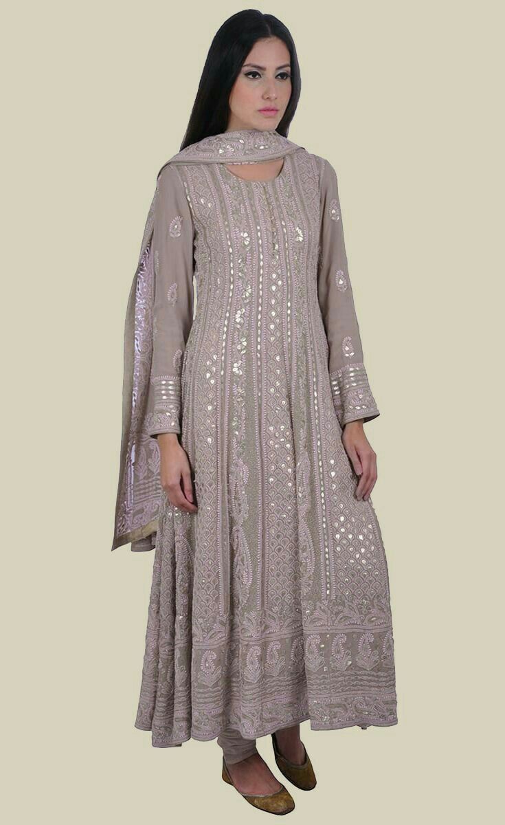 Chikankari Anarkali